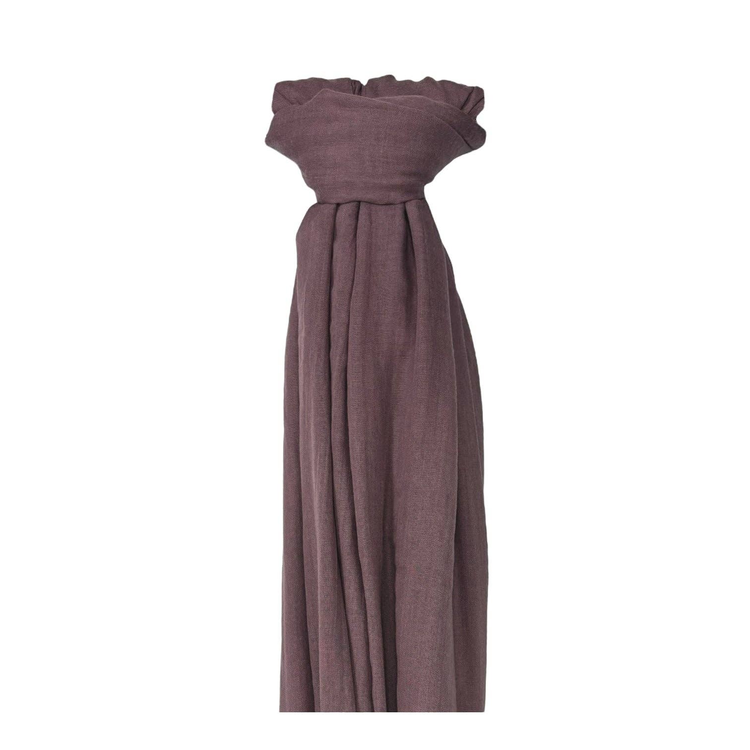 Lili Scarves (US Duty Free) - Wholesale Scarf - Women's - Big Plain Cotton Blend Scarf13