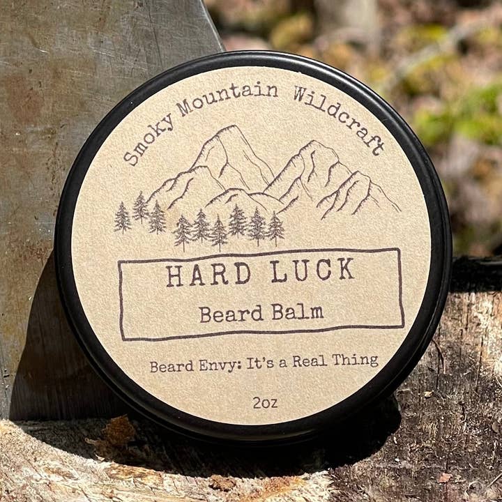 Bálsamo para Barba Hard Luck para venta al por mayor de Smoky Mountain Wildcraft
