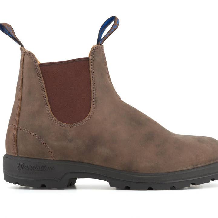 Blundstone #584 Rustic Brown Thermal Chelsea Boot for wholesale on Faire
