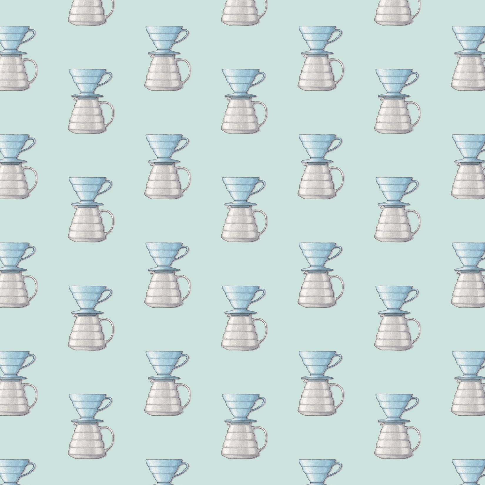 Yeesan Loh - Wholesale Flat Wrap - Gift Wrap / Coffee Brewing Methods1