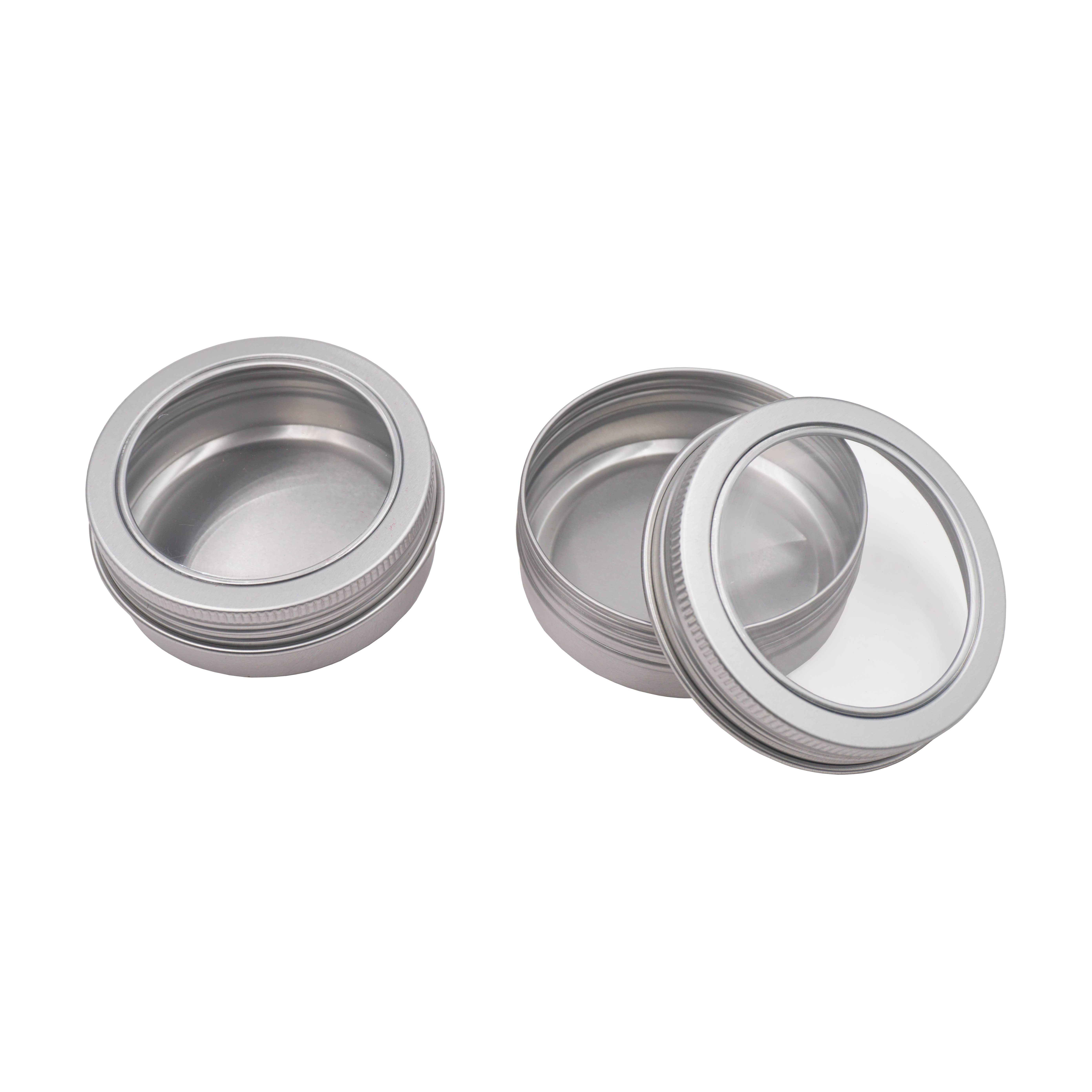 Angels Craft - Wholesale Decorative Box - Round Tin Case w/ Window, 2 Sizes Available3