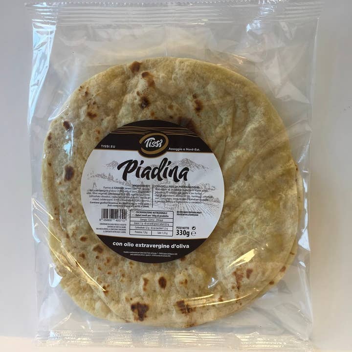 CENTRO DOLCE FRIULI - Wholesale Bread Pan - Tissi Piadina - 330 g