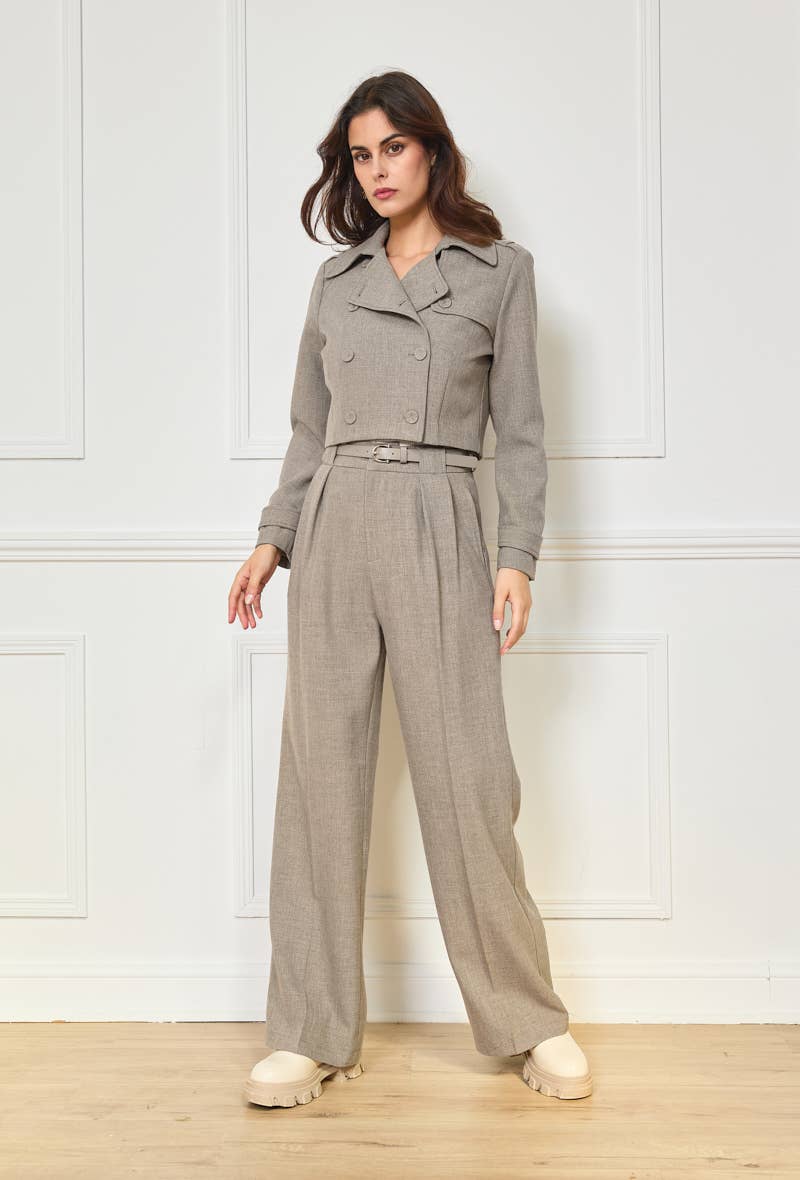 LULUMARY - Wholesale Pants - Women's - Wide pants P9582