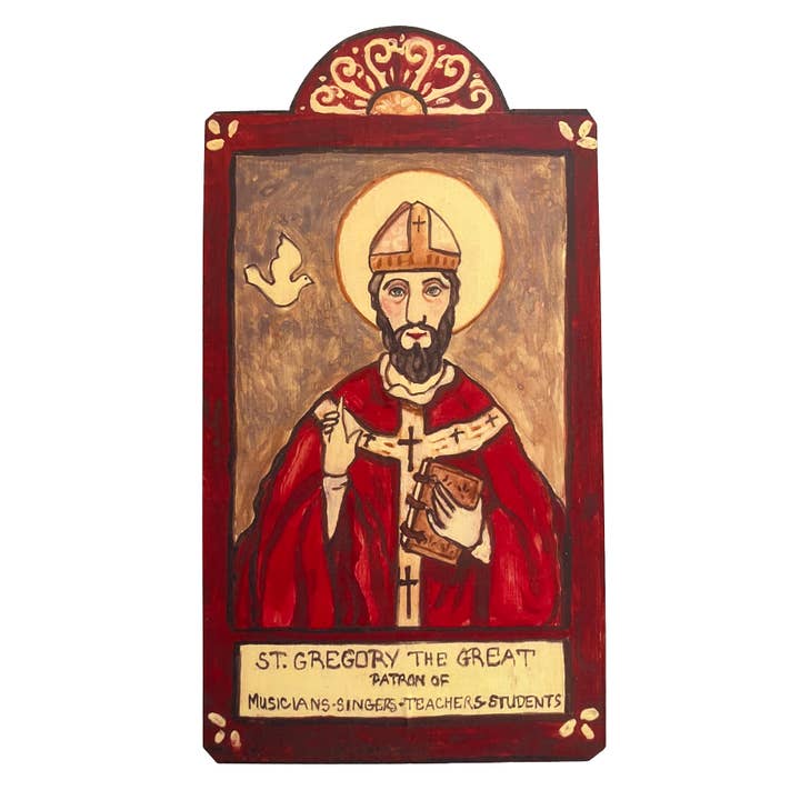 St. Gregory The Great for wholesale by Lynn Garlick Retablos