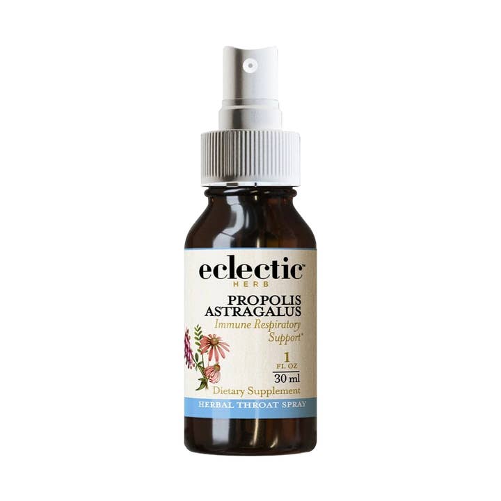 Propolis Astragalus Throat Spray for wholesale by Eclectic Herb