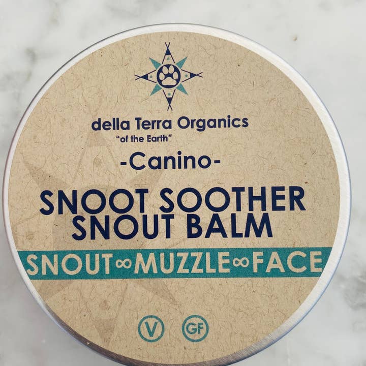 Snoot Soother Snout Balm for wholesale by della Terra Organics
