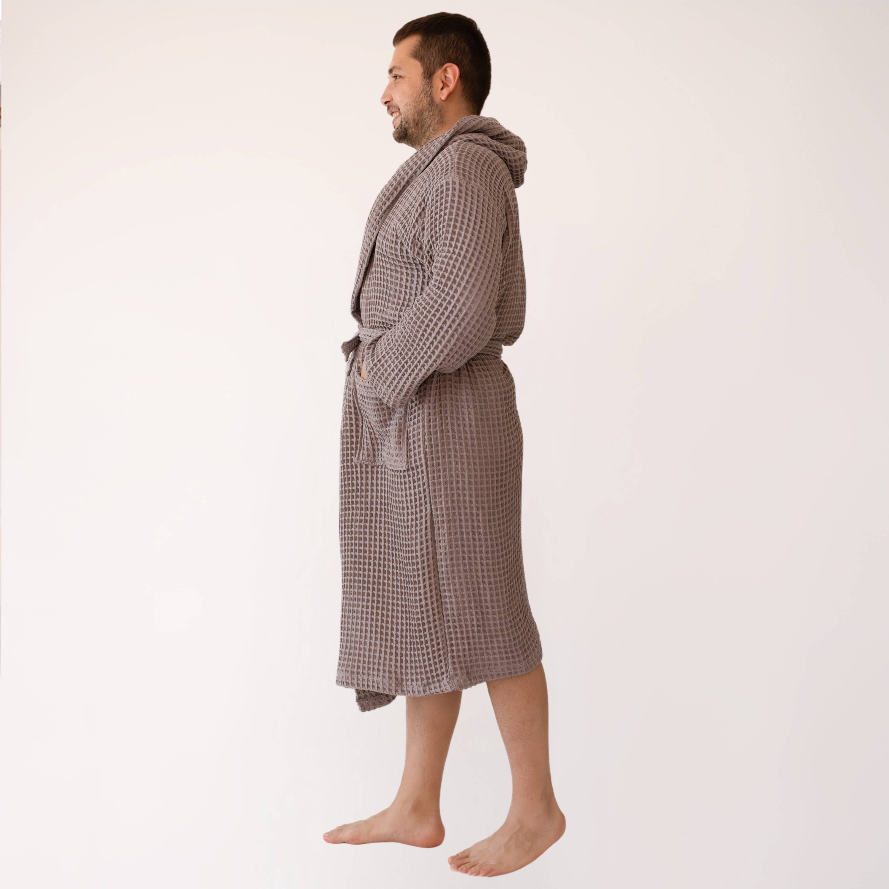 Vivamaison – Engroshandel Morgenkåbe - Unisex – Premium Vaflet Bomuld Badekåbe, Unisex Spa Komfort122