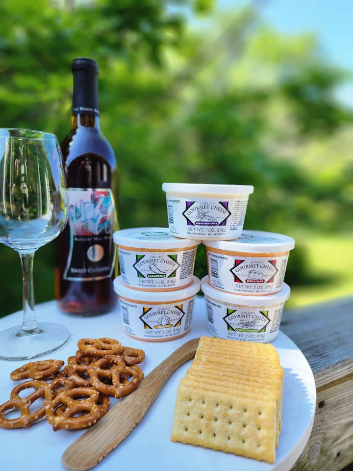 Chuck's Gourmet Cheese Spread -Custom Case for wholesale by Chuck's Gourmet Cheese