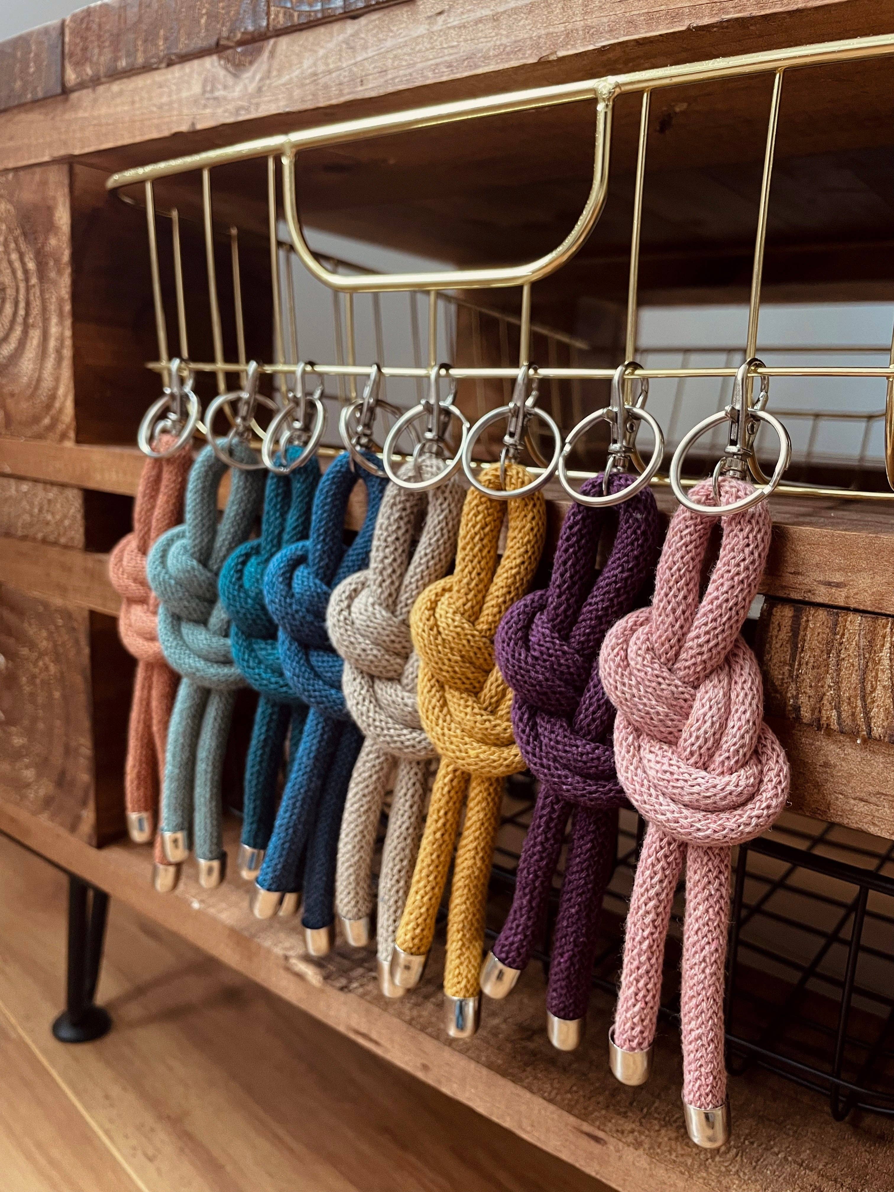 Knottinger - Wholesale Keychain - Women's - Knotted rope keyring3