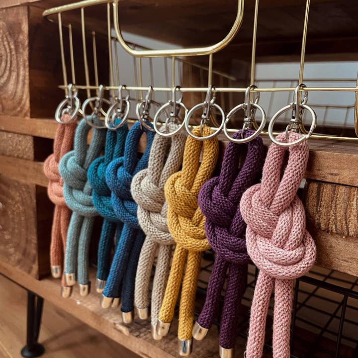 Knottinger - Wholesale Keychain - Women's - Knotted rope keyring3