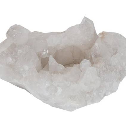 Green Tree - Wholesale Candle Holder - Rock Crystal Group Tea Light Holder