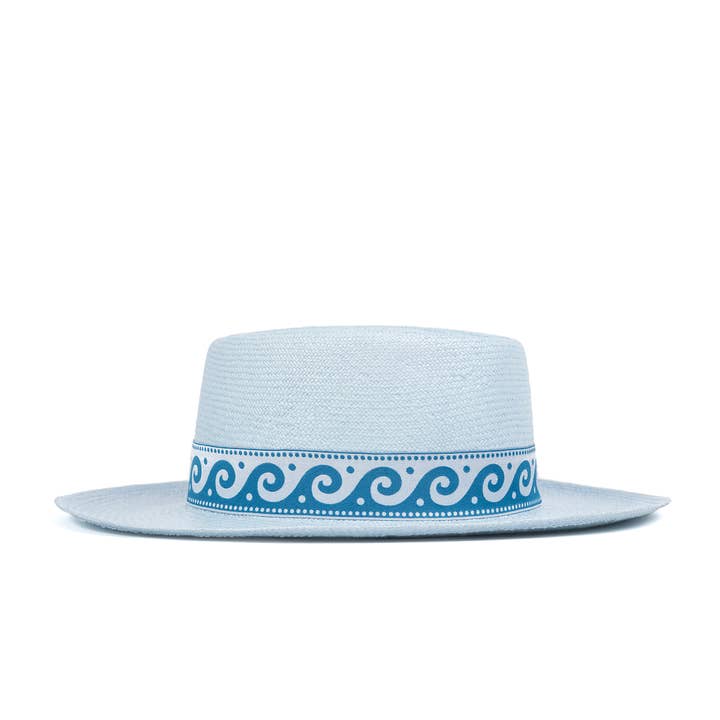 Elegancia Tropical Genuine Panama Hats - Wholesale Straw Hat - Women's - Olas - Summer Panama Hat1