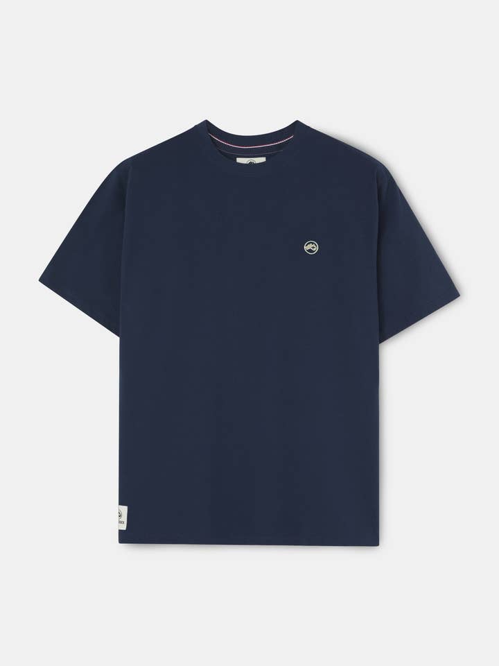 Basic T-Shirt Logo Navy Blau für den Großhandel von ALTONADOCK
