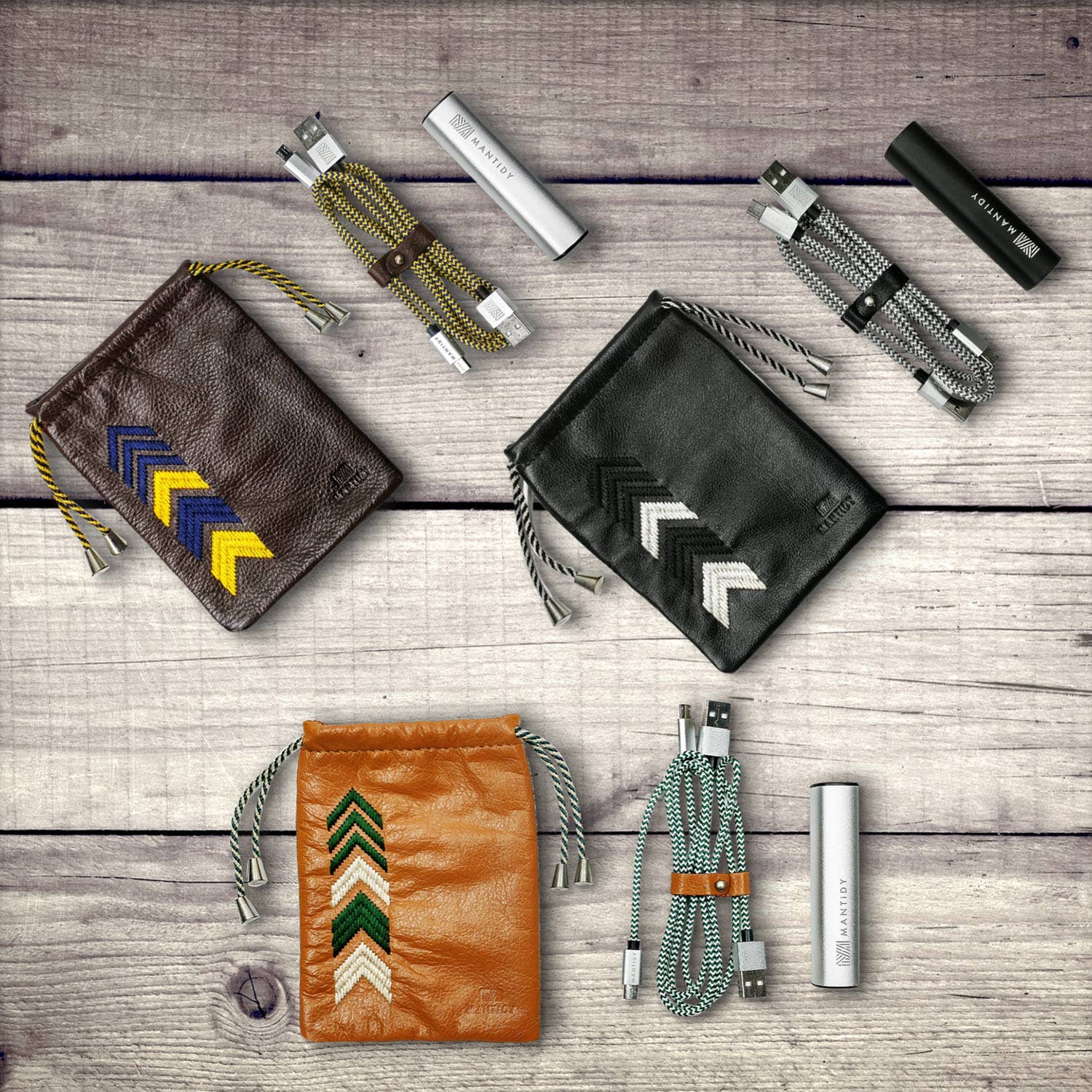 Mantidy – wholesale Phone wallet – men's – Gaucho TechPack, Dark Brown2