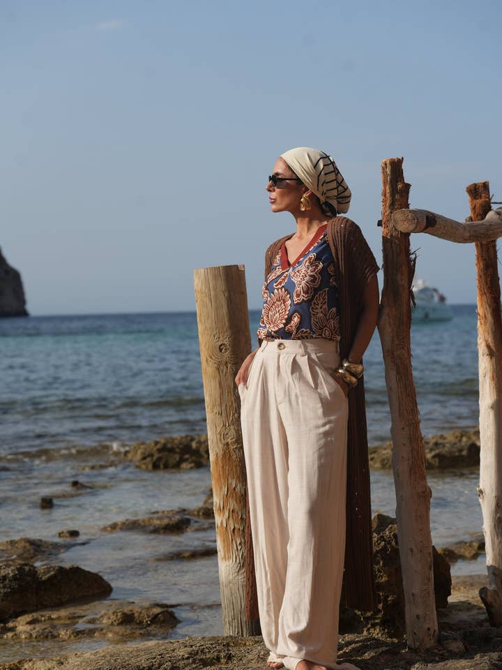 Long Perforated Vest for wholesale by GUIMANOS