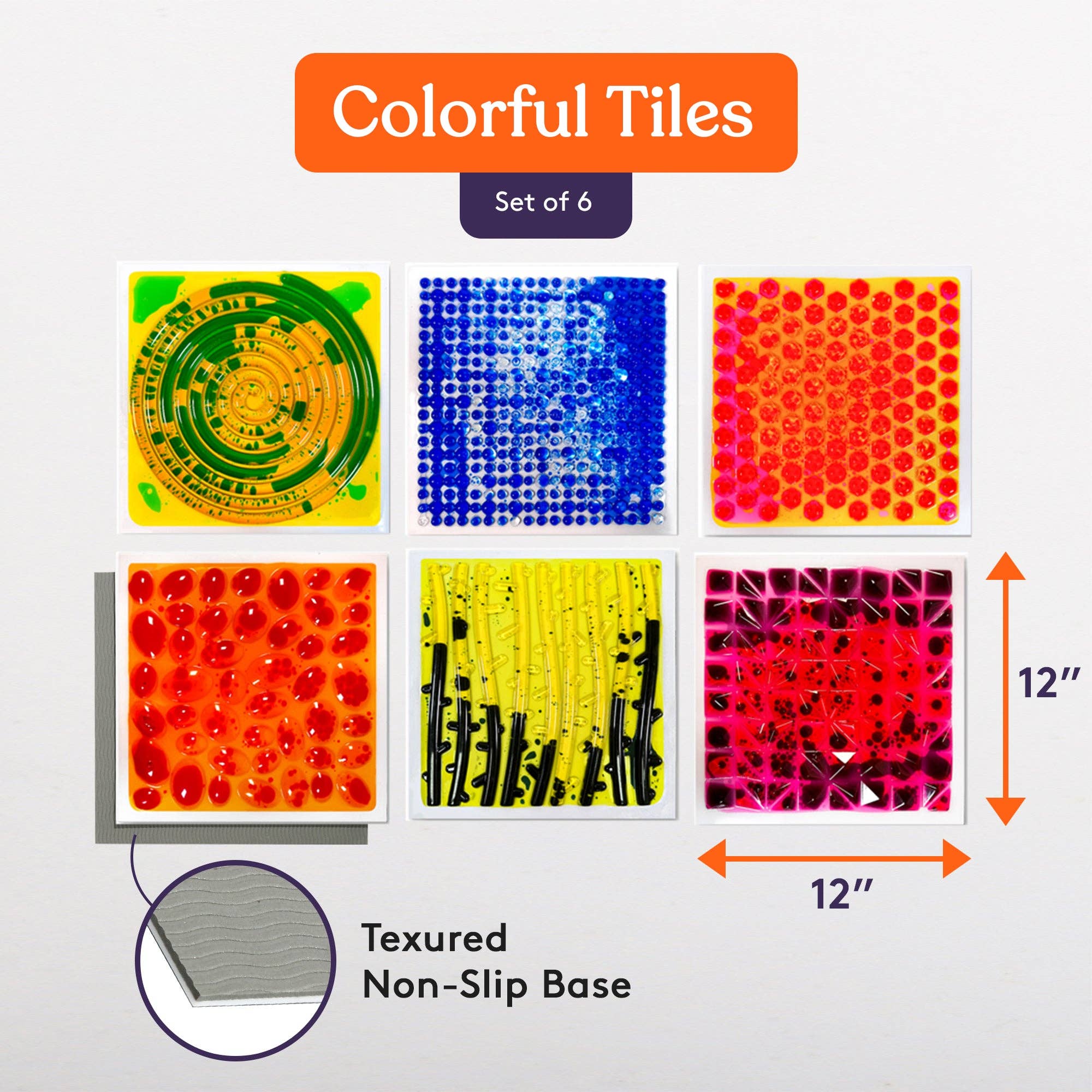 Special Supplies - Wholesale Toy Set - Kids - Textured Liquid Floor Tiles – Square2