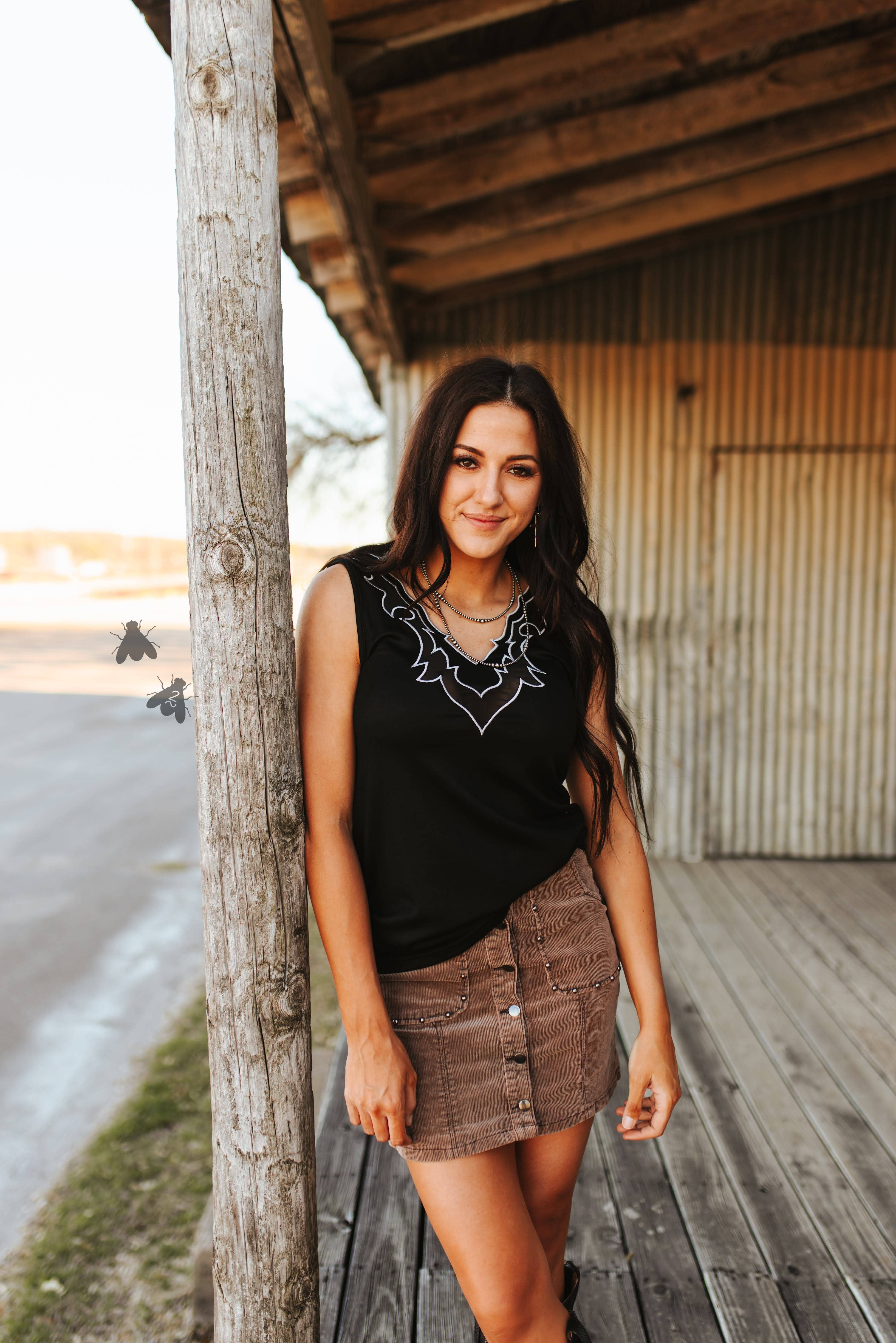 2 Fly Co - Wholesale Tank Top - Women's - LLANO TANK *MIDNIGHT