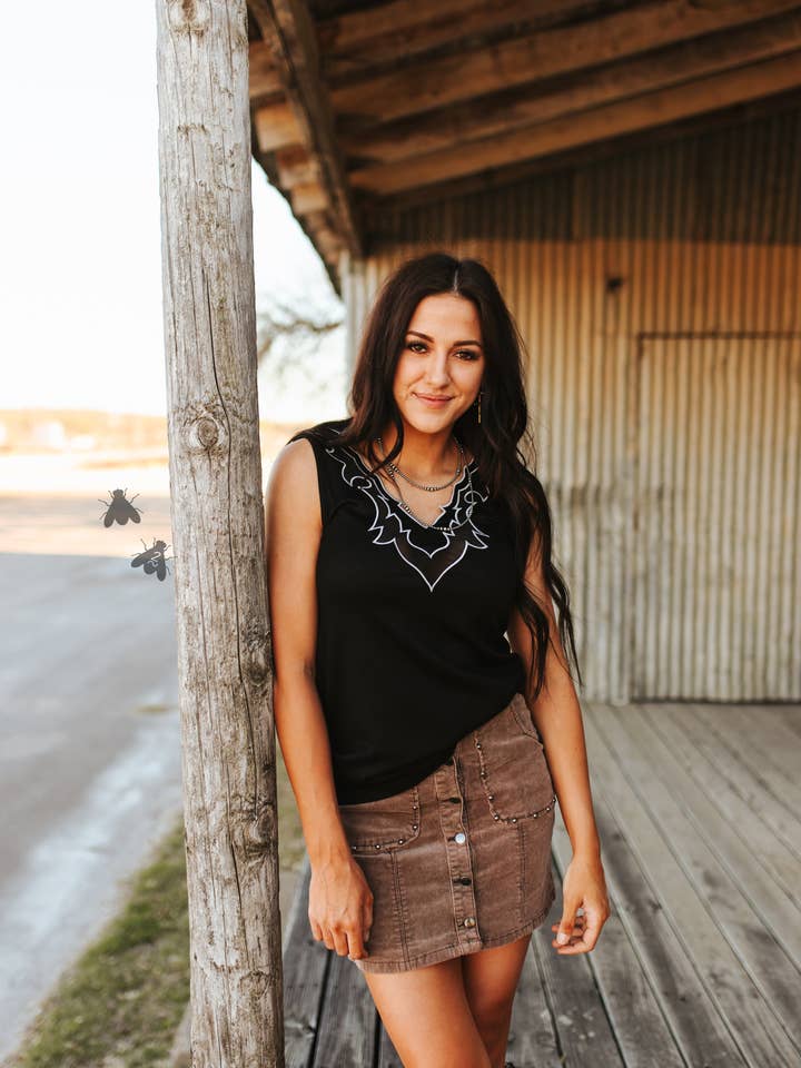 2 Fly Co - Wholesale Tank Top - Women's - LLANO TANK *MIDNIGHT0