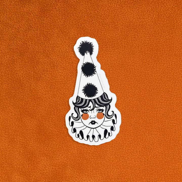 Shop Malma - Wholesale Sticker - Melancholy Clown Sticker1