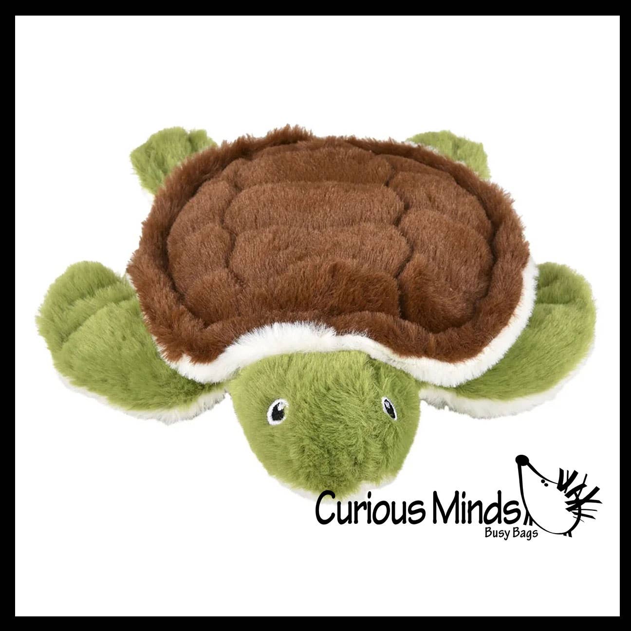 Curious Minds Toys - Wholesale Stuffed/Plush Toy - Kids & Baby - 1 Sea Turtle Plush Stuffed Animal - Adorable Plushie Stuffie3