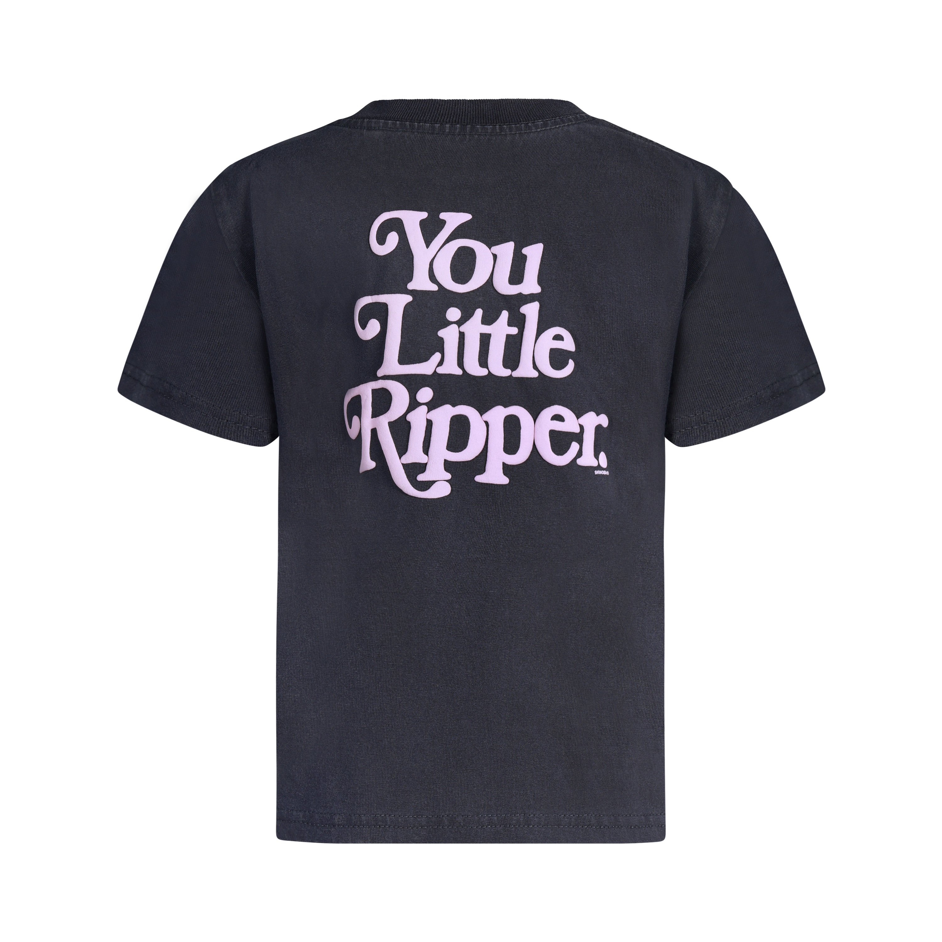 You Little Ripper Kids Slang Tee in Charcoal for wholesale on Faire9