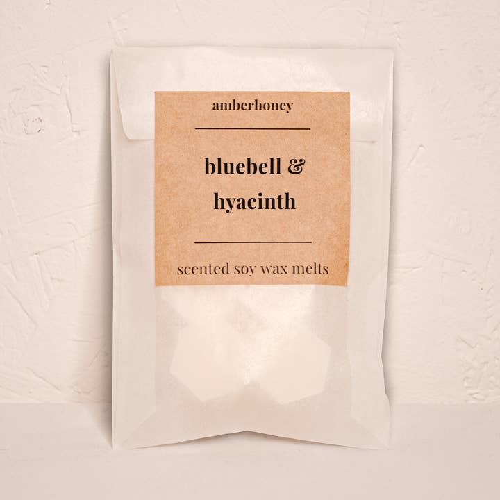 bluebell & hyacinth soy wax melts for wholesale by Amberhoney
