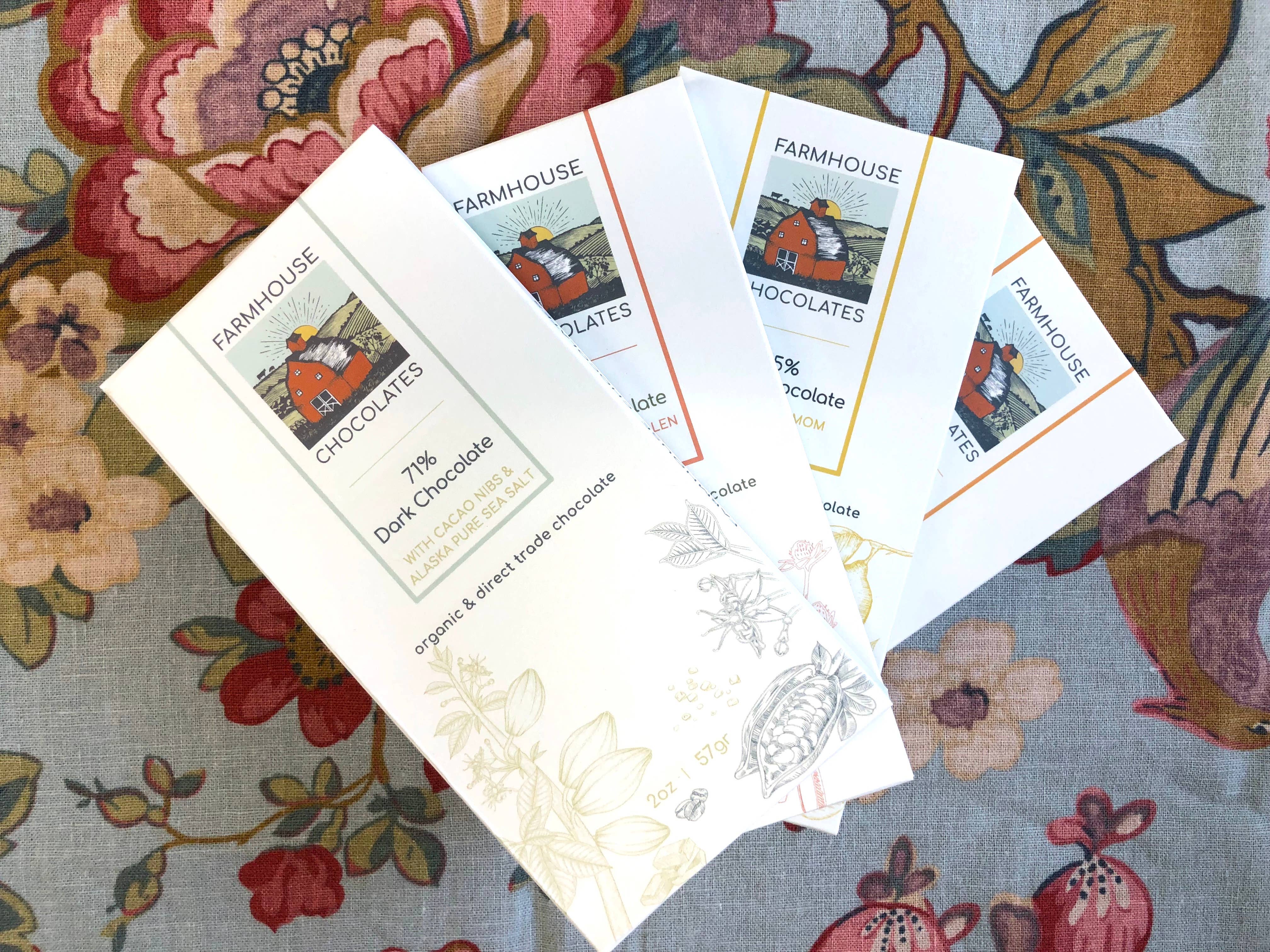 Farmhouse Chocolates - Wholesale Chocolate Bar - 71% Organic Chocolate Bar w/ Fennel Pollen & Strawberries14