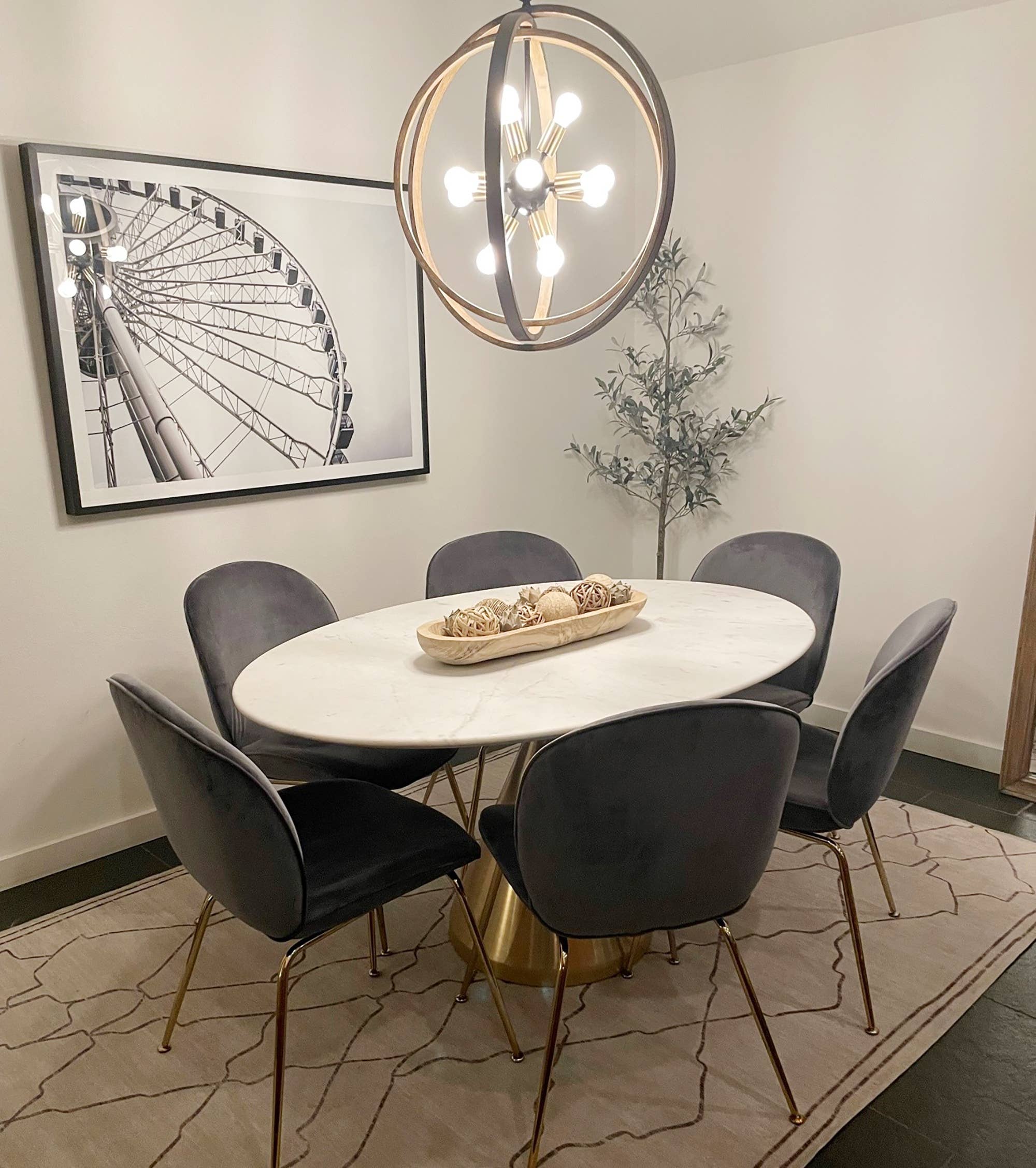 Andaluca - Wholesale Decorative Plate/Dish/Bowl - Paulownia Wood Dough Bowl1