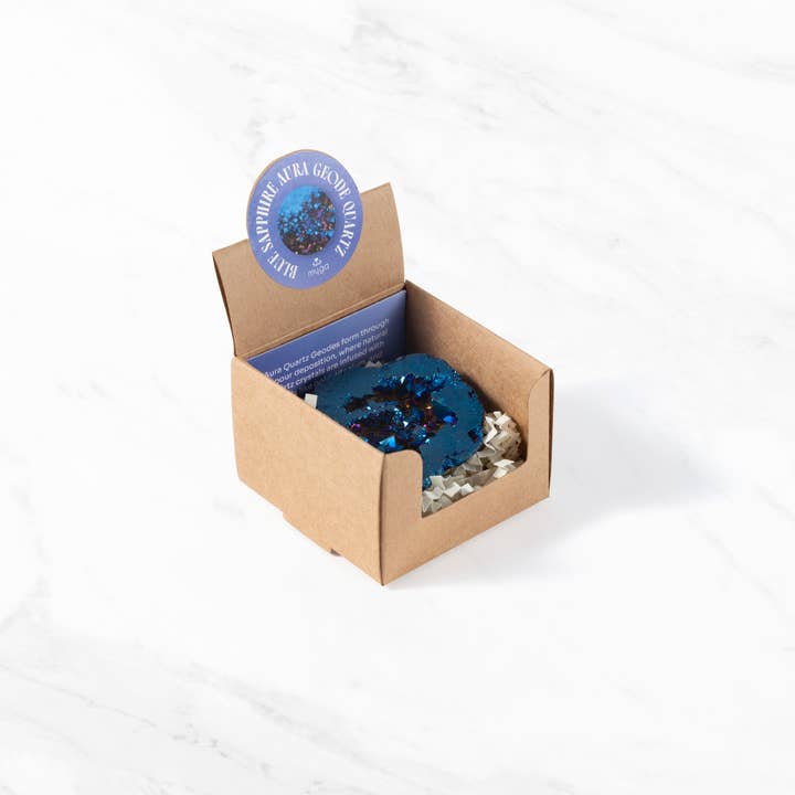 Myga - Wholesale Spiritual Stone/Crystal - Aura Geode Quartz Crystals - Singles 9