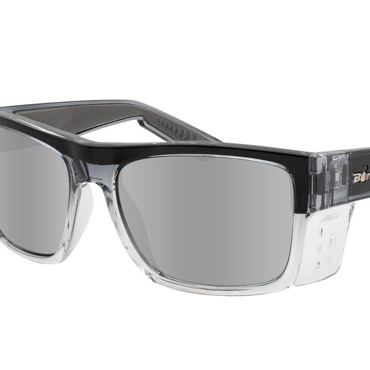 Clutch Safety - Silver Mirror Crystal (Grande Available) for wholesale by Under The Sun Originals / Bomber Eyewear
