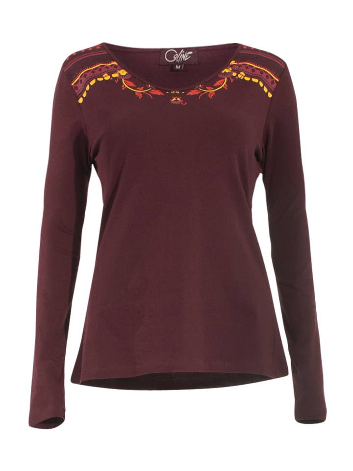 Choco Printed T-shirt — woman-TS15797 for wholesale on Faire0