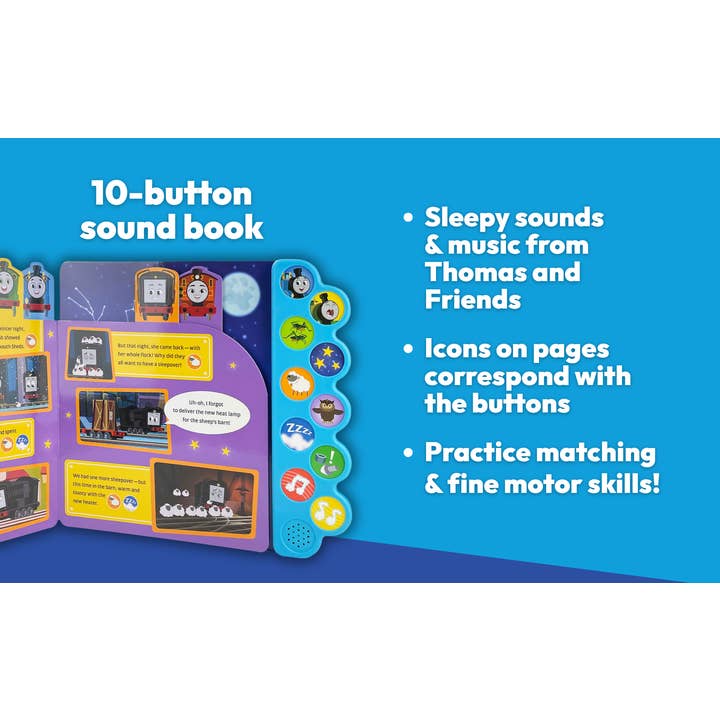 Cottage Door Press - Wholesale Preschool Book (3-5) - Thomas & Friends Good Night Thomas Train Bedtime Sound Book2