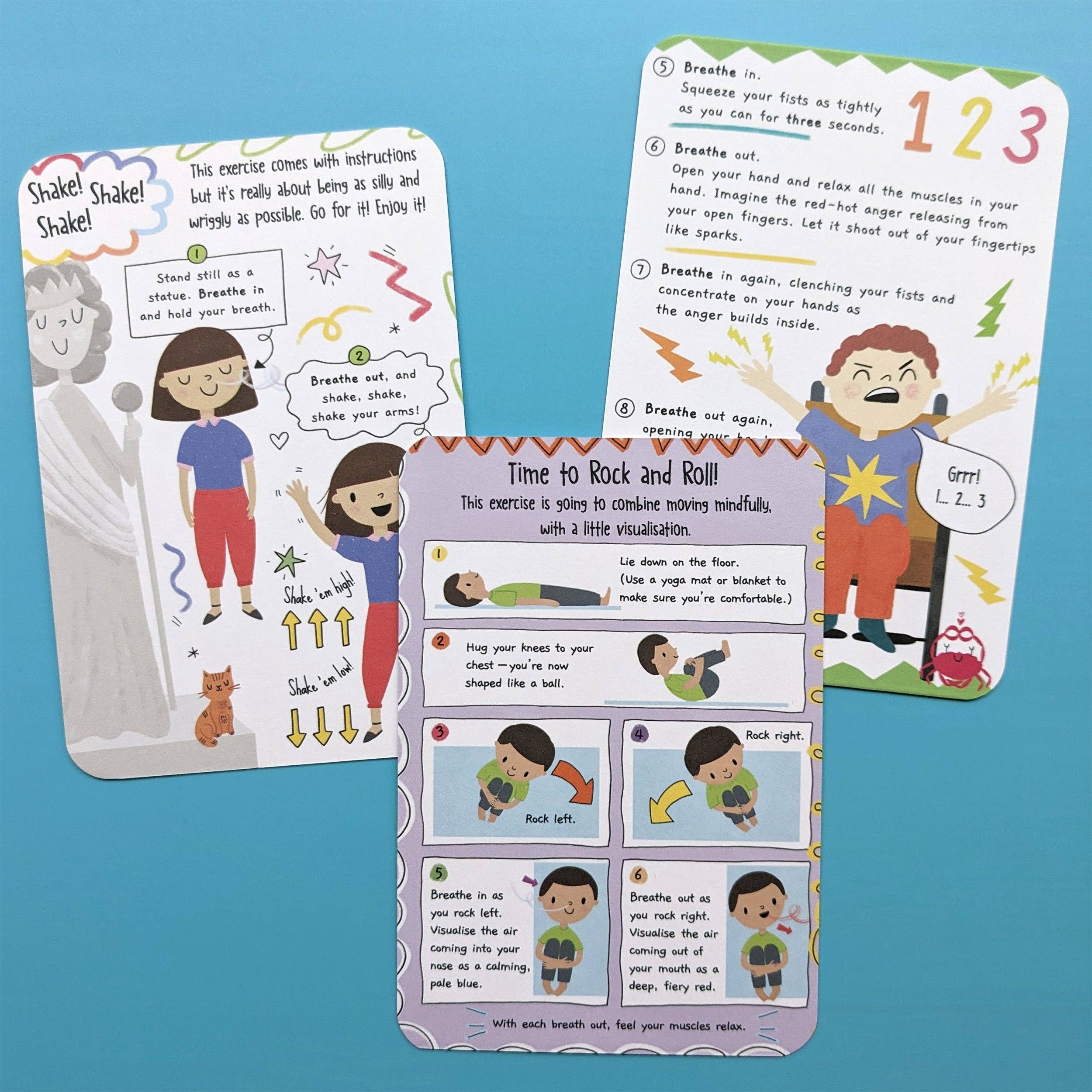 Robert Frederick Ltd – wholesale Learning cards – Child & baby – Calm Me - Children's Mindfulness Flash Cards5