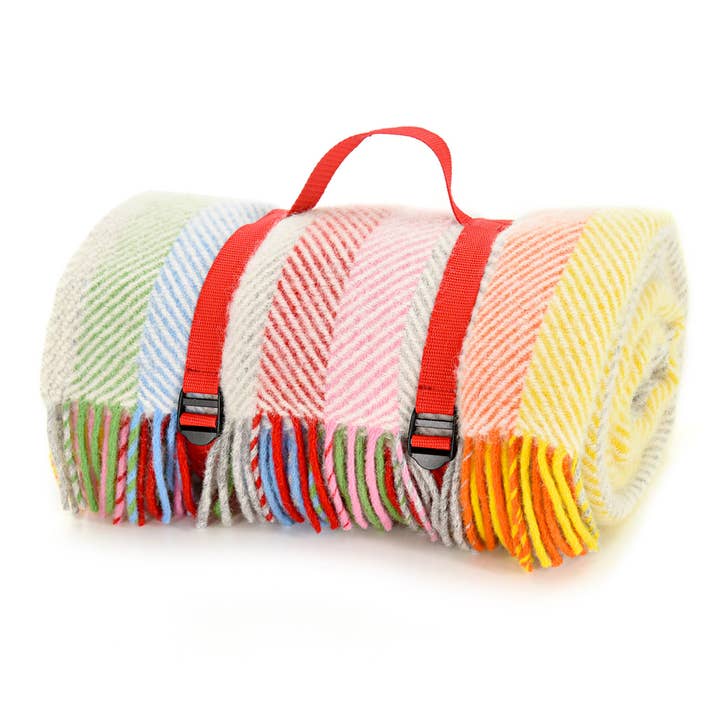 Tweedmill Textiles - Wholesale Picnic Blanket - Polo Pure New Wool Picnic Rug