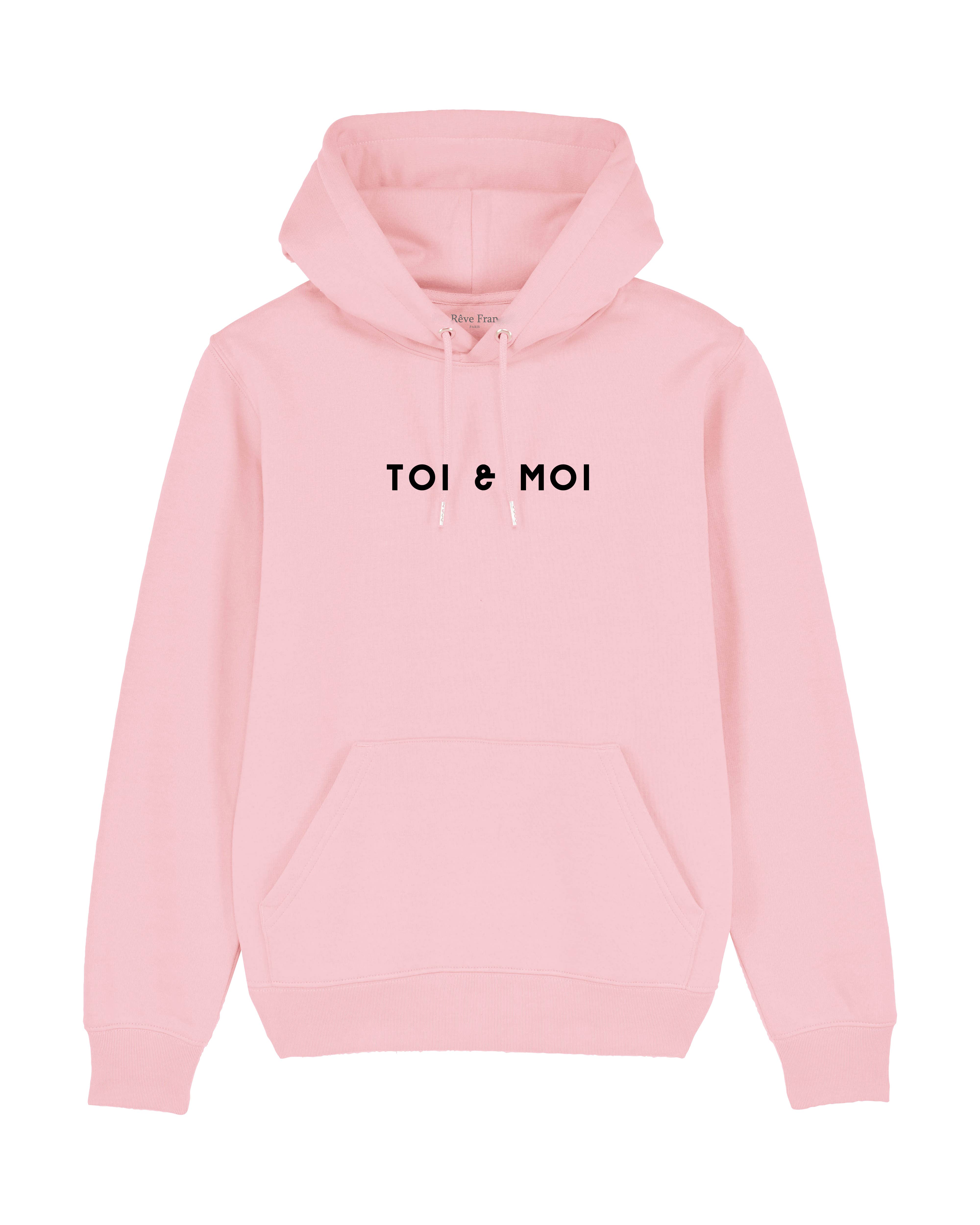 Un Rêve Français - Vente Sweat-shirt à imprimés – femme - Hoodie "Toi & moi"1