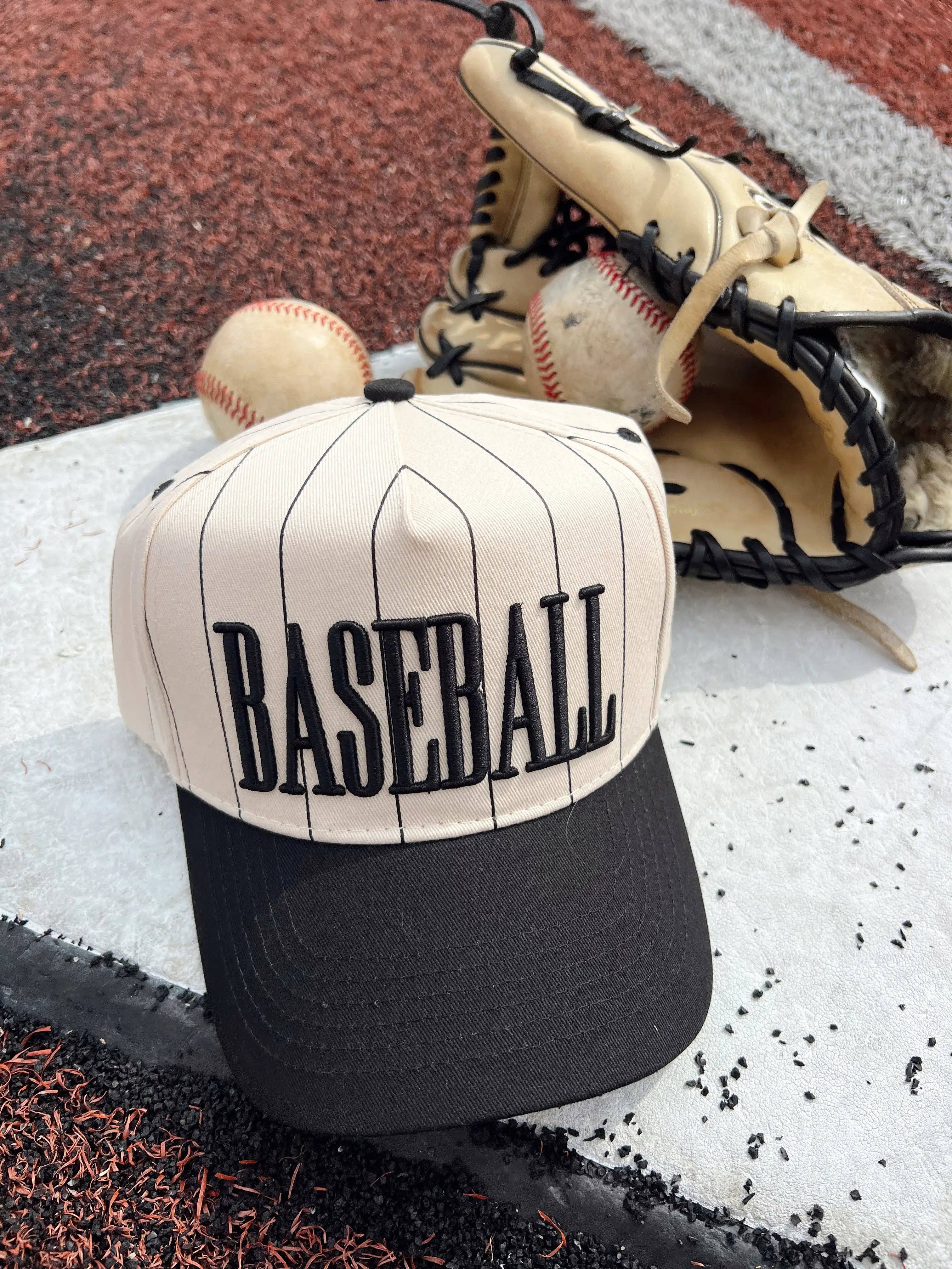 KENZKUSTOMZ - Wholesale Trucker Hat - Unisex - Baseball - Black Stripe Vintage Trucker Hat