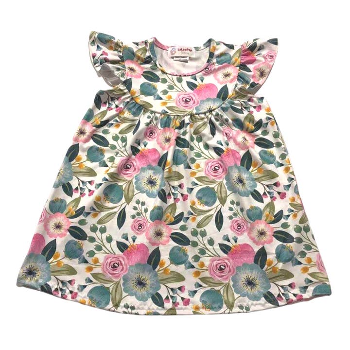 Girls Dress Spring Flowers for wholesale by Yourself Expression