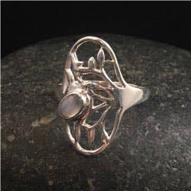 Sterling sølv Livets Træ Stone Ring for engroshandel hos Baizaar