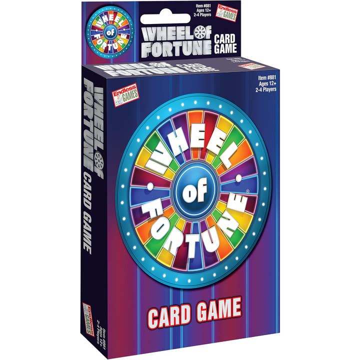 Juego de Cartas de la Rueda de la Fortuna - Tamaño de Viaje para venta al por mayor de Empire Discount