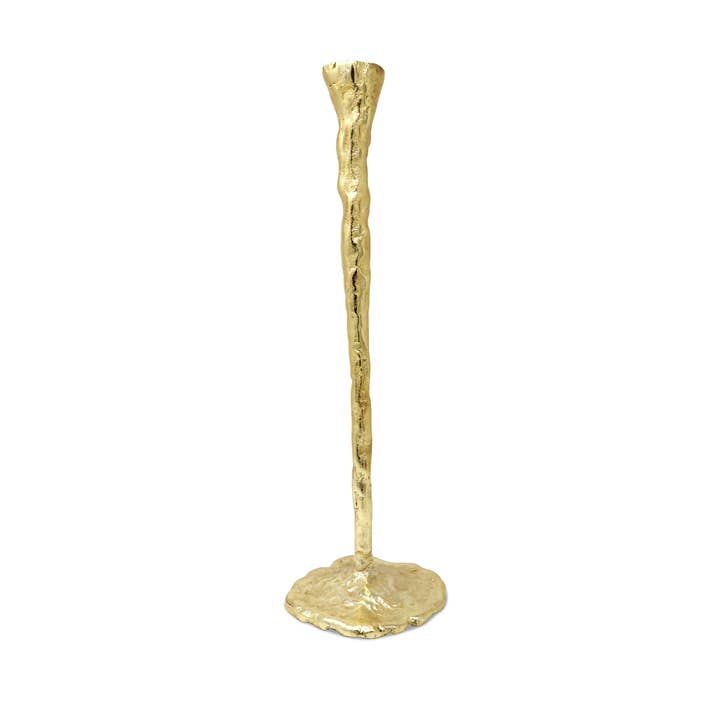 CLASSIC TOUCH DECOR INC. - Wholesale Candle Holder - Gold Natural Taper Candle Holder