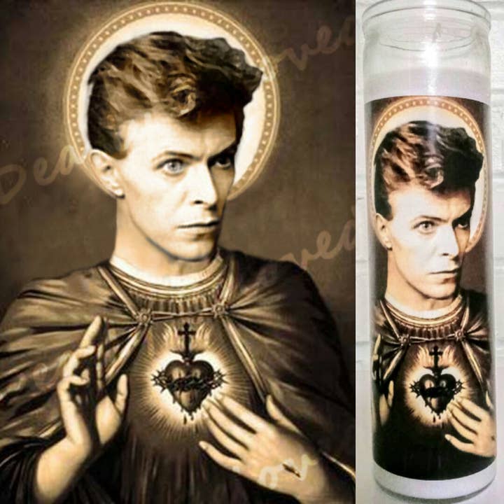 Dearly Beloved Creations - Wholesale Votive Candle - Saint Starman - 7-Day glass Jar Prayer Candle