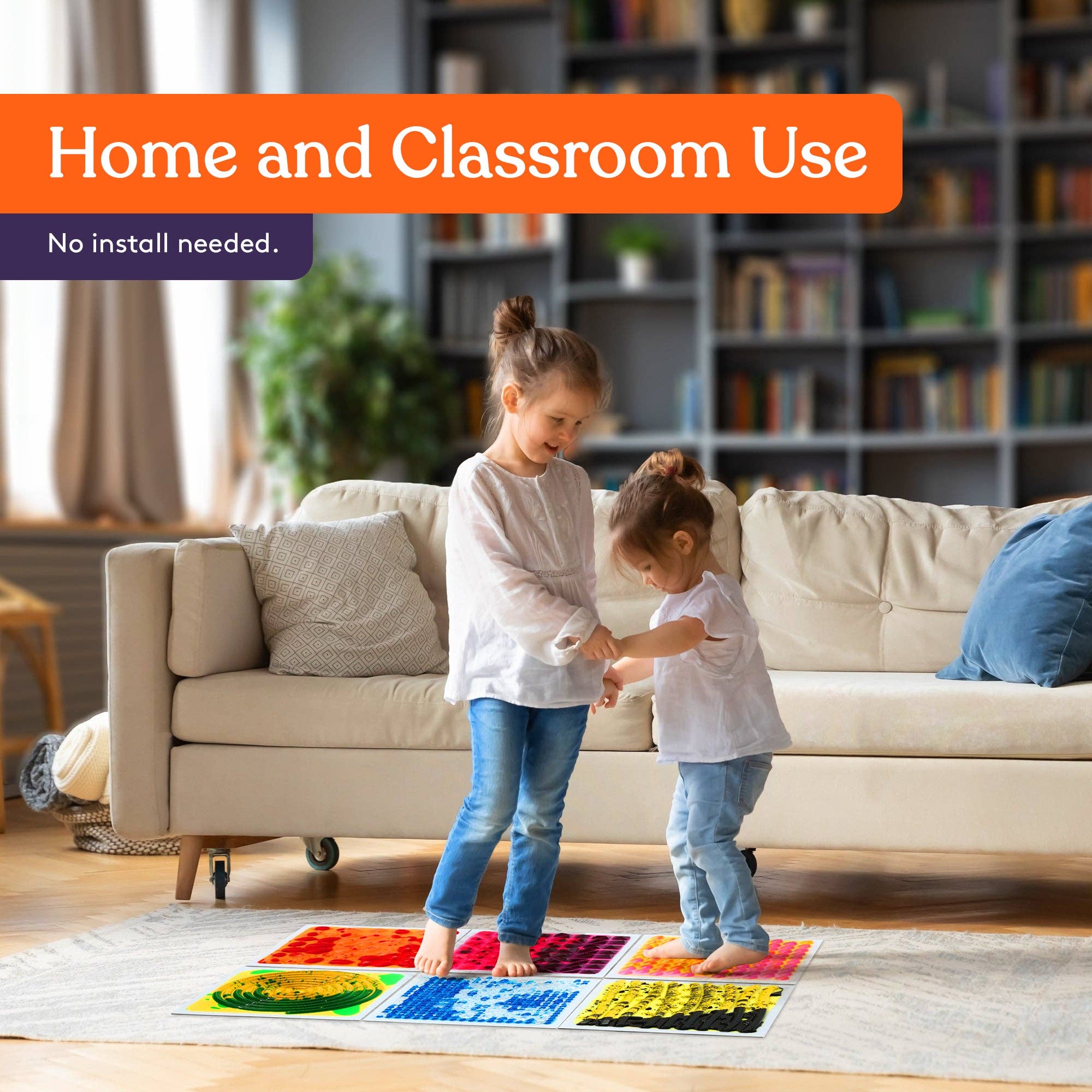 Special Supplies - Wholesale Toy Set - Kids - Textured Liquid Floor Tiles – Square4