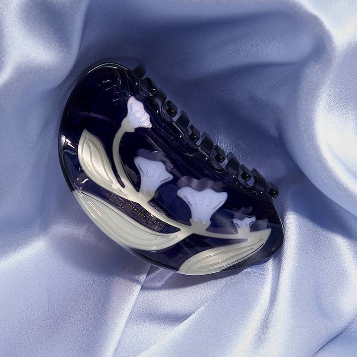 WINONA IRENE - Wholesale Hair Accessories Set - Women's - Moonflower Vine Women's Acetate Hair Claw Accessory2