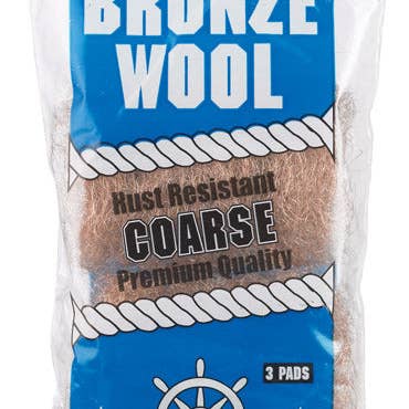 Everyday Supply Co - Wholesale Cleaning Cloth - HOMAX - Rhodes American 3 Grade Coarse Bronze Wool Pads 3 pk0