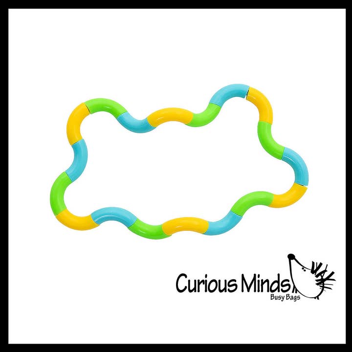 Curious Minds Toys - Wholesale Fidget Toy - Kids - 1 Twisty Turn Endless Fidget Snake - Infinity - Snaps Apart