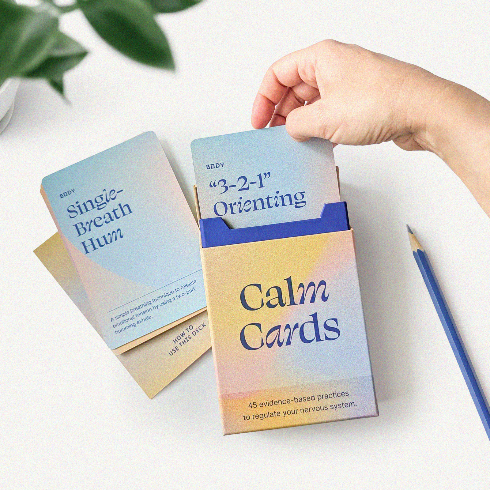 Holstee – Jogo de cartas por atacado – Cartões de calma7