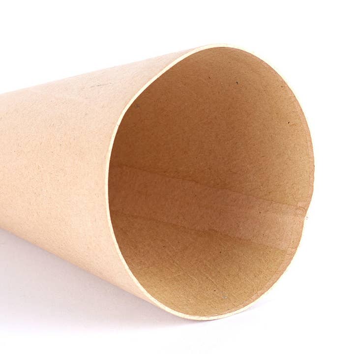 Factory Direct Craft - Wholesale Craft Supplies - 13-3/4" H x 5" Dia -Paper Mache Craft Cones with Open Bottom