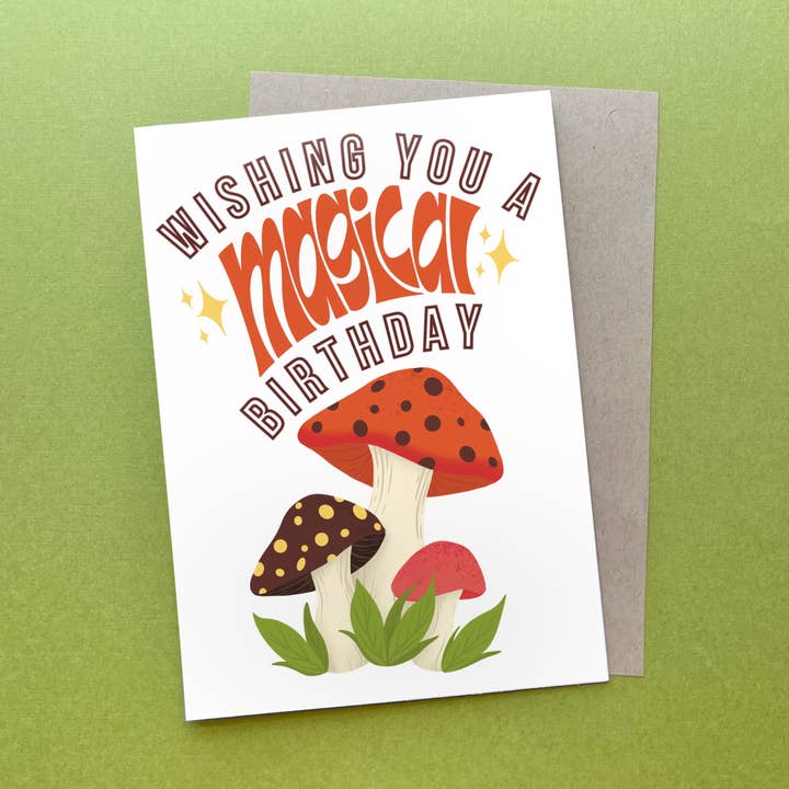 Ønsker dig et magisk fødselsdagskort for engroshandel hos Sage and Virgo