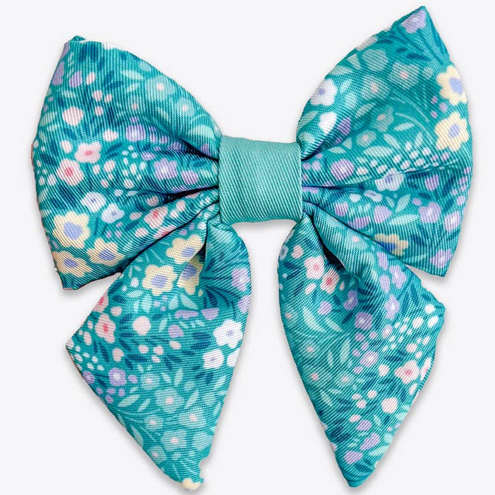 Dog Sailor Bow: Notting Hill Mint for wholesale by WYLD CUB