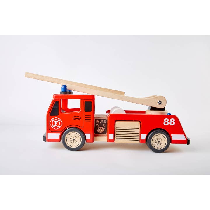 Hape Toys - Wholesale Wood Toy - Kids - PINTOY 17.5" Fire Engine2